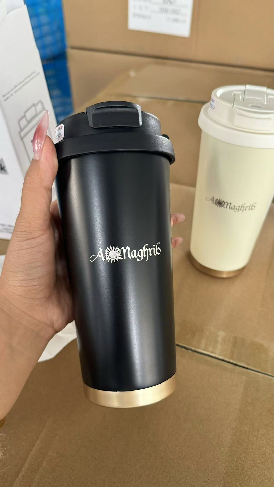 Coffee Insulated Stainless Steel Mug 17 oz