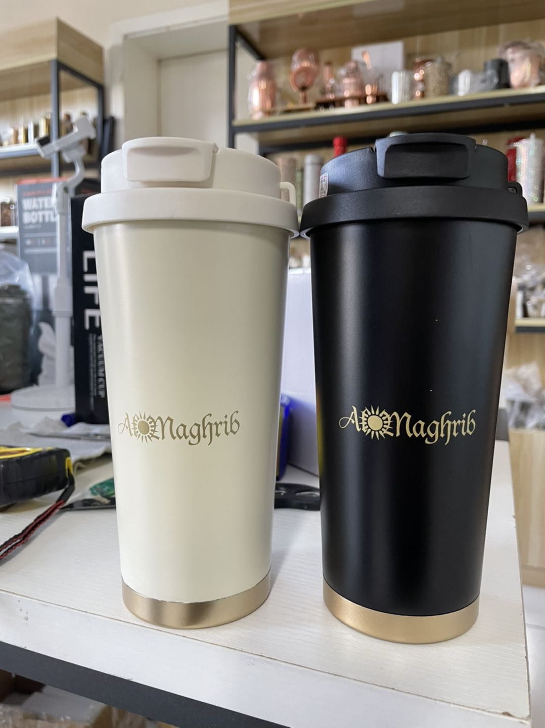 Coffee Insulated Stainless Steel Mug 17 oz