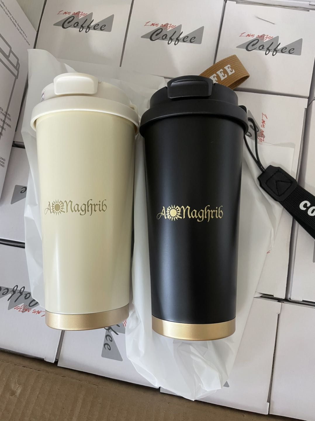 Coffee Insulated Stainless Steel Mug 17 oz